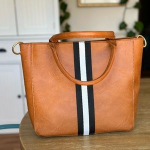 Social Threads x The Motherchic Striped Tote